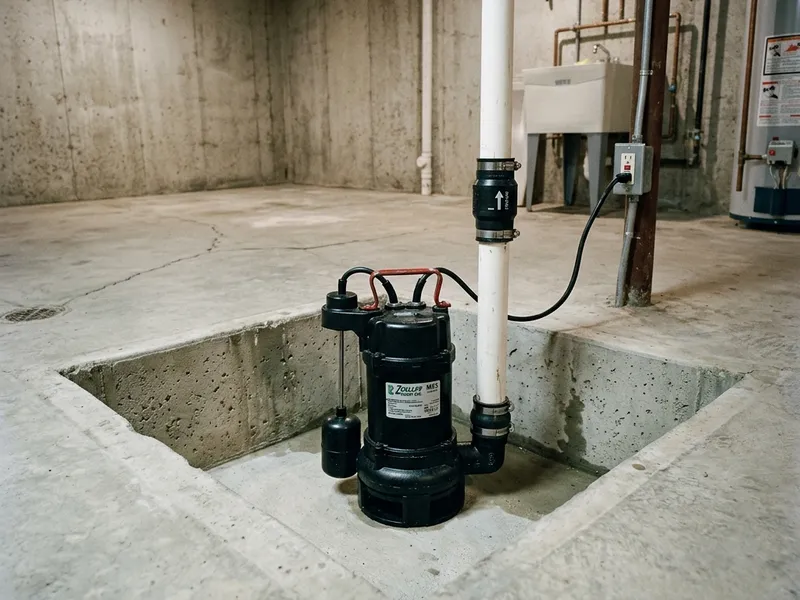 Sump Pump Installation Plumber in Bay City, OR